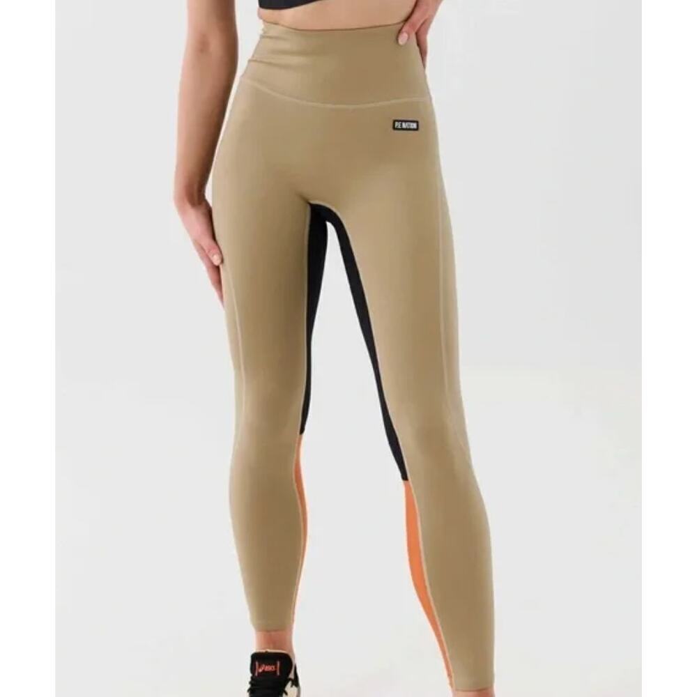 Peloton High Rise P.E. Nation Matte Finish Coastline Legging in Kelp, S